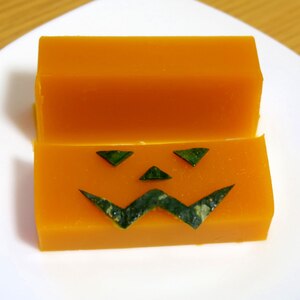 かぼちゃようかん☆ハロウィンに和風のお菓子